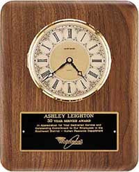 American Walnut Vertical Wall Clock [TDC888]