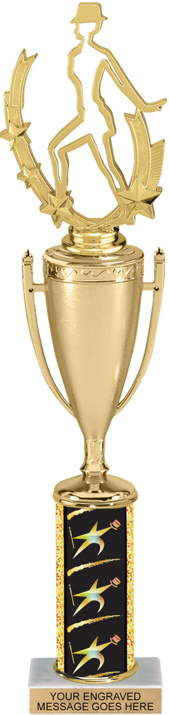 Exclusive Star Dancer Column 15 inch Cup Trophy [TC15-SD-Z]