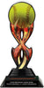 Softball Tribal Flames Acrylic Trophy- 10 inch [TACR10-TF-SB-Q]