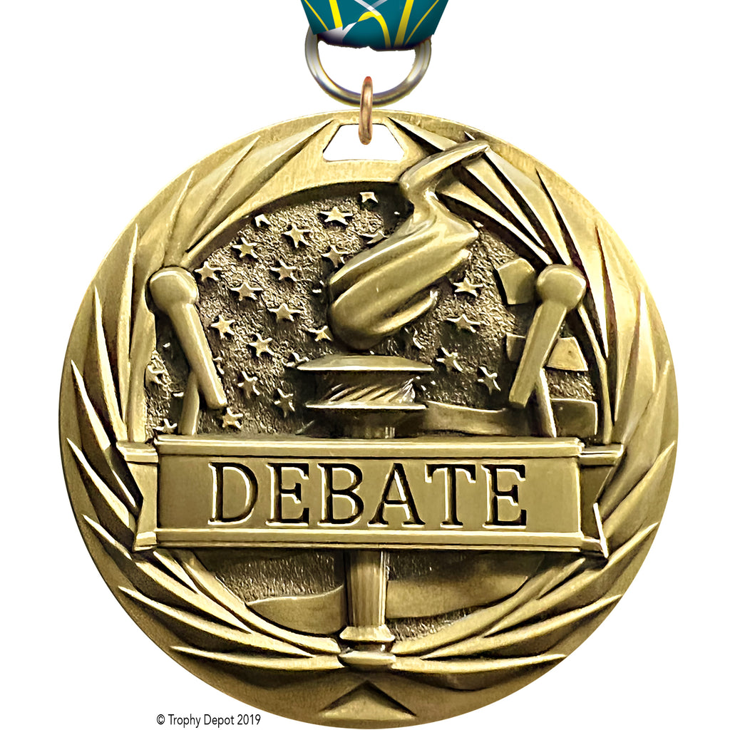 Debate 2.75 inch Blade 3D Diecast Medal [MBD2-DBT]