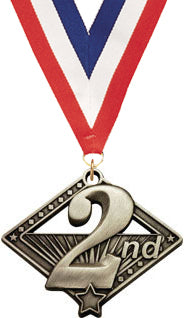 2nd Place Diamond Star Medal [MDS2-2ND]