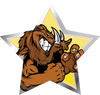 Mascots- Boars Star Insert [ST-2458]