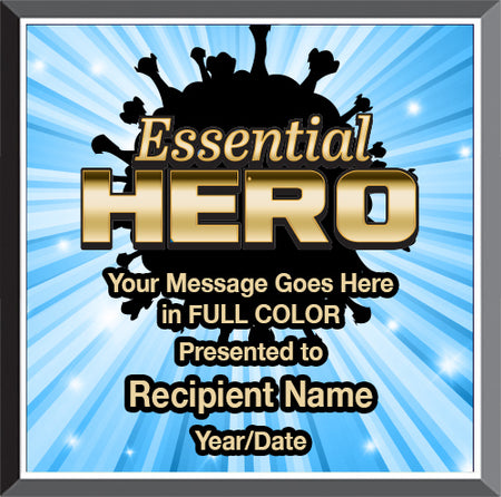 Essential Heroes Square Graphix Plaque [PGFXQ88-CRNV]