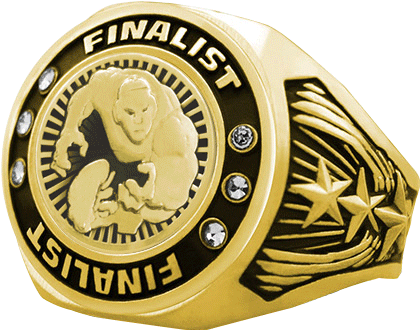 Gold Bright Star Champion Ring [RBSC-G]