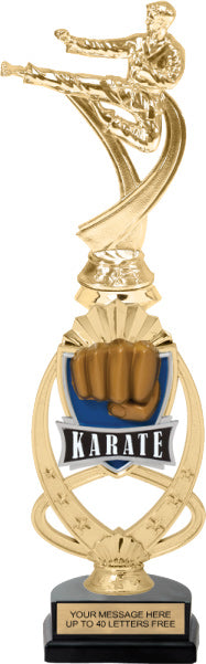 Martial Arts Meridian Sport Riser Trophy [TMMSR14-MA]
