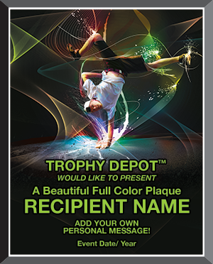 Dance Graphix Plaque [PGFX912-DC]