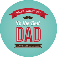 Fathers Day - Best Dad Insert [TD-3372]
