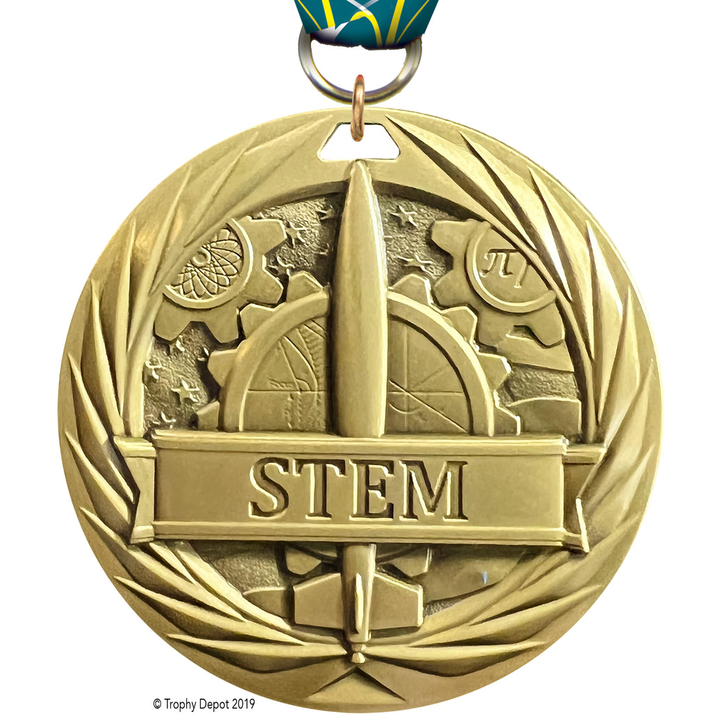 STEM 1.75 inch Blade 3D Diecast Medal [MBD1-STM]
