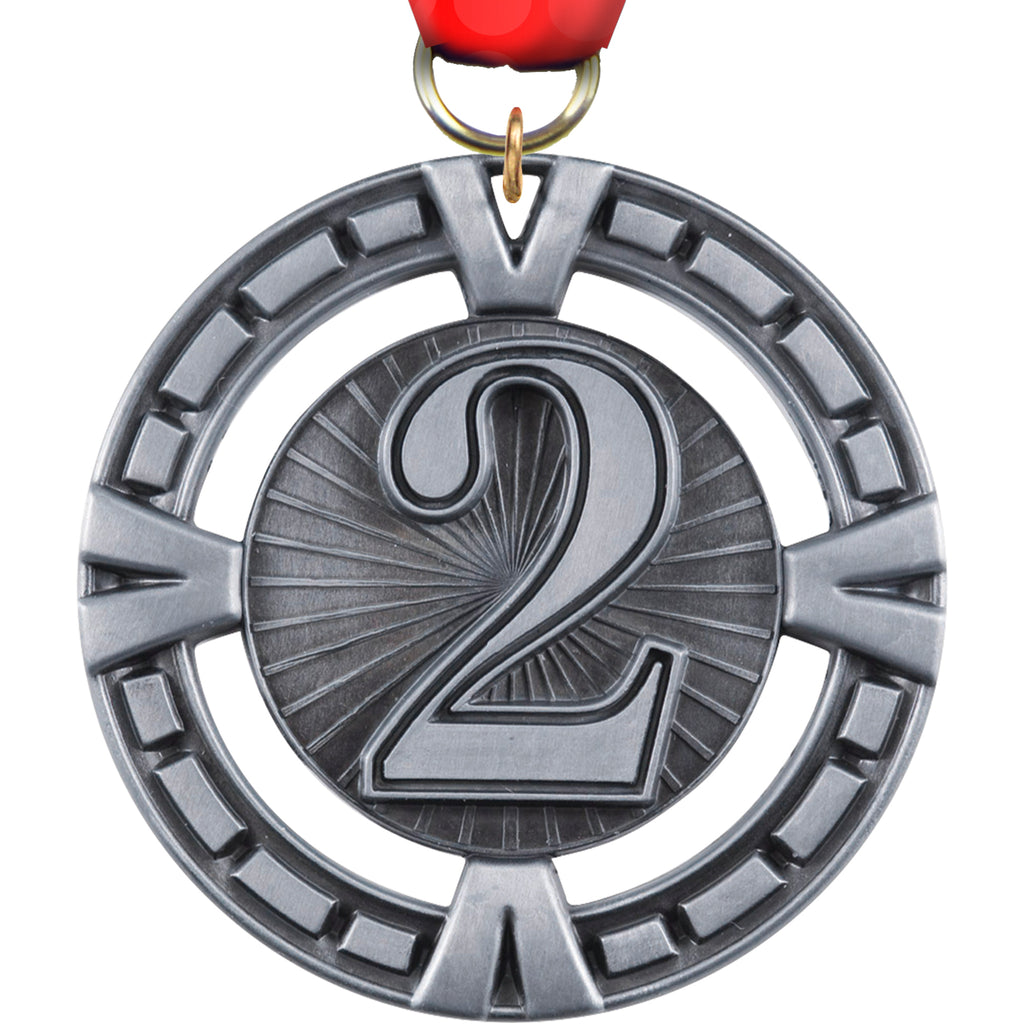2nd Place 2.5" Victory Medal [M4V25-2ND]