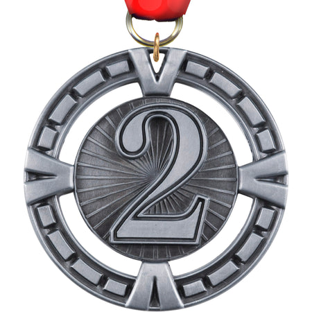 2nd Place 2.5" Victory Medal [M4V25-2ND]