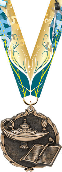 Knowledge Wreath Medal- Bronze [MP18-KN-B]