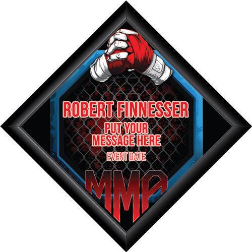 Diamond Plaque- Mixed Martial Arts [PFCDIA-8-MMA]