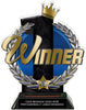1 Winner Colorix-T Acrylic Trophy- 8.25 inch [TACR8-WIN-Q]