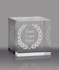 Crystal Straight Cube Paperweight Award - 2 inch [CCUB-SM-X]