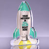 Blast Off Teal Rocket Acrylic Award - 7 inch [ATRKT1-7-TEAL-Q]