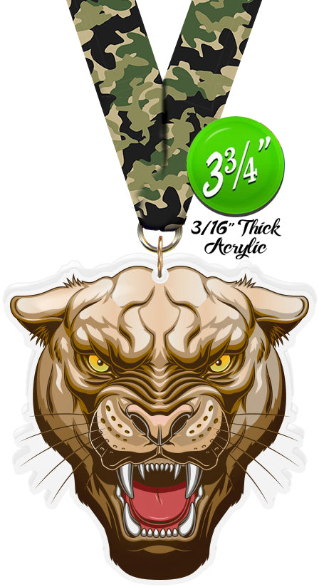 Cougar Colorix-M Acrylic Medal [MACR375-CGR-Q]