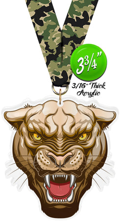 Cougar Colorix-M Acrylic Medal [MACR375-CGR-Q]
