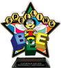 Spelling Bee Colorix-T Acrylic Trophy- 8.25 inch [TACR8-KN-SPB-Q]