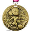 Soccer Youth Female 2.75 inch Blade 3D Diecast Medal [MBD2-SCYF]