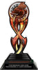 Piano Music Tribal Flames Acrylic Trophy- 8.5 inch [TACR85-TF-PNO-Q]