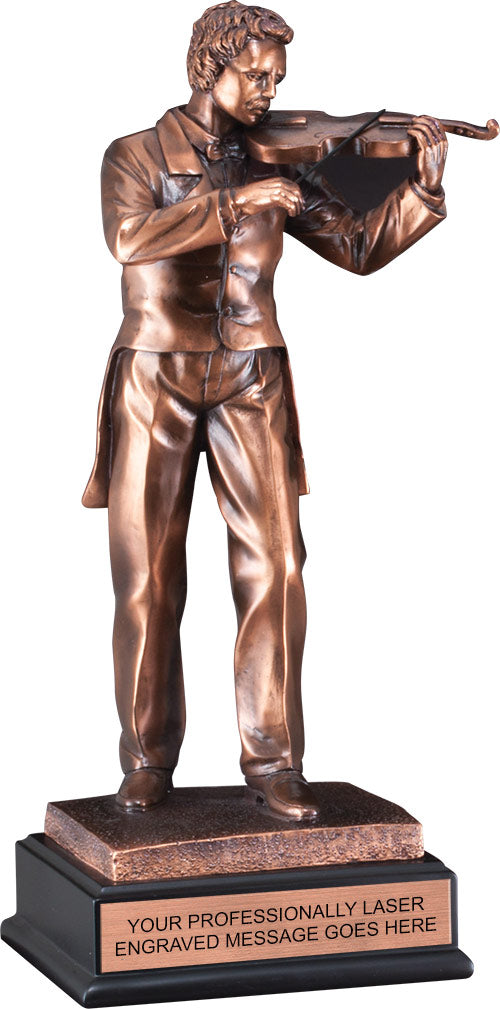Violinist Gallery Resin Trophy [GRSV28]