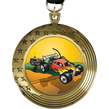 3" Stars & Stripes Insert Medal [MPSAS3]