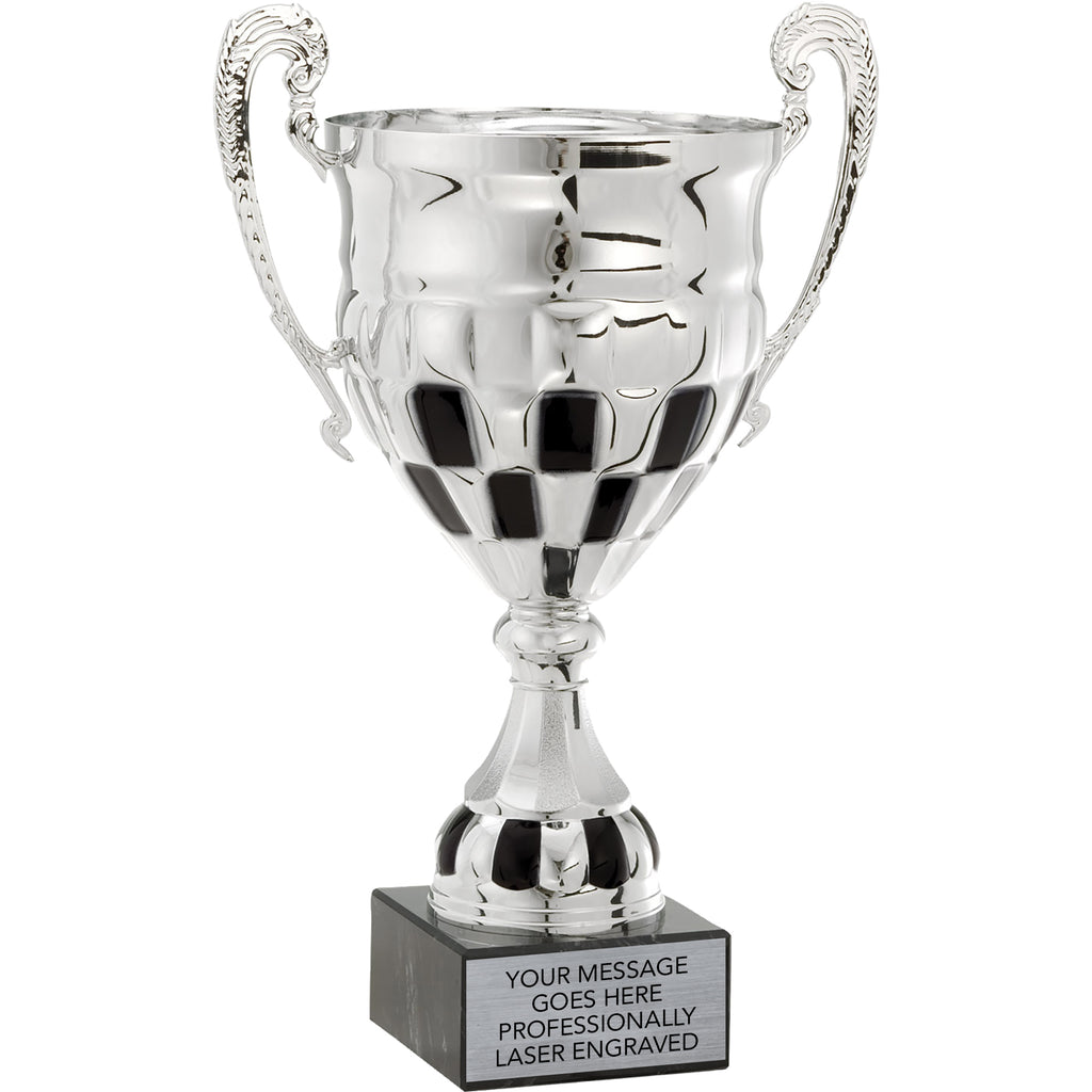 Metal Racing Flag Cups
