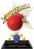 Dodgeball Shattered Star Colorix Acrylic Trophy- 7 inch [TACR7-STR-DGBL-Q]