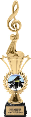 Music Insert Holder Radiance Riser Trophy [TPWSBR-i-MC]