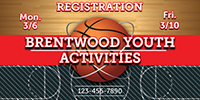 Basketball 4 x 8 Vinyl Banner- Court [VB-BK-CRT-48]