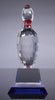 Crystal Bowling Pin Award [CM141-BW]