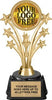 Custom Shooting Stars Color Insert Trophy on Synthetic Regal Base [TXRGJ58]