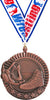 Wrestling 5 Star Medal- Bronze [MP36-WS-B]
