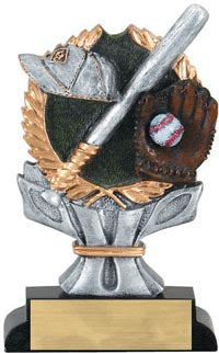 Baseball Wreath Framed Color Resin [RC6-BS]