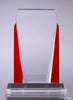 Bethesda Optical Crystal Award - Red 7 inch [CPBETH7-RED]