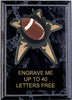 Football Spring Loaded Plaque [PRBI57-FB]