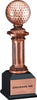 Golf Theme Bronze Electroplated Resin Trophy [BPRM-GL]