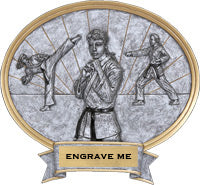 Martial Arts Sport Legend Ovals - Female [SLO8-MAF]