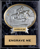 Equestrian Sport Legend Oval Plaque - Male [P10SLO8-EQM]