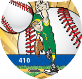 Baseball Junior Shield Insert [SH-3094]