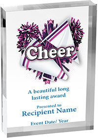 Cheer Vibrix Acrylic Award [A46BV-CH]