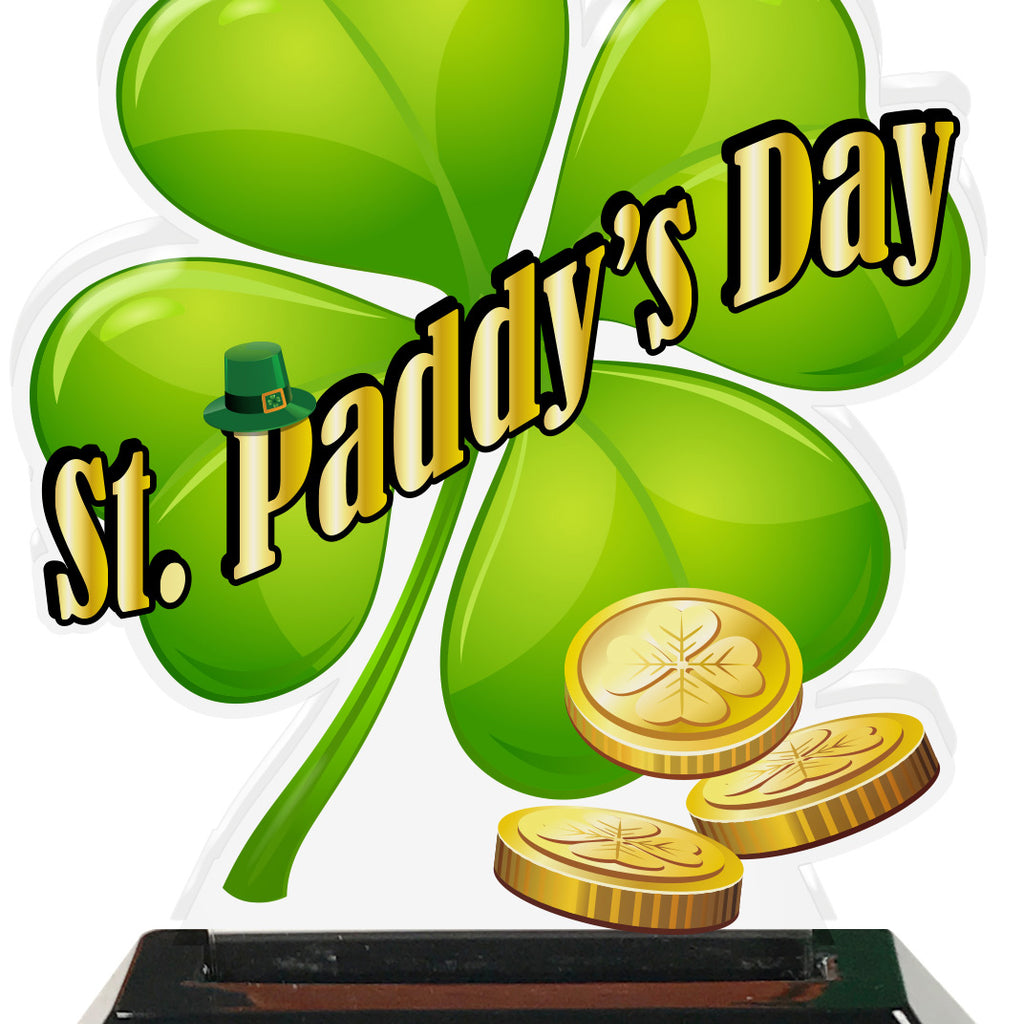 St. Paddy's Day Colorix-T Acrylic Trophies