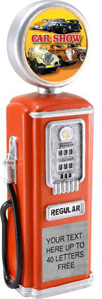 Regular Gas Pump Insert Resin Trophy [SGP-87]
