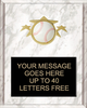 Baseball Triple Star Plaque [PTS810-BS]