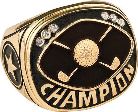Golf Champion Ring- Gold [RNGJ6-GL-G]