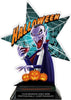 Vampire Halloween Shattered Star Colorix Acrylic Trophy- 8.5 inch [TACR85-STR-HLWN-DRC-Q]