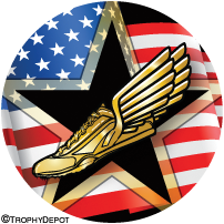 Track USA Flag Insert [BTD-2134]