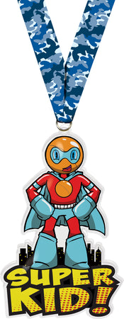 Exclusive Ping Pong-Table Tennis Super Kid Acrylic Medal- 4 inch [MACR4-SHKD-PNGM-Q]