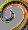 Swirling Curl Art Glass Award [AGJS24]