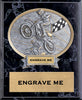 Motorcross Sport Legend Oval Plaque [P10SLO8-DB]